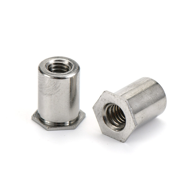 Cylindrical Rivet Nut with Flat Head Hexagon Pull Cap Nuts