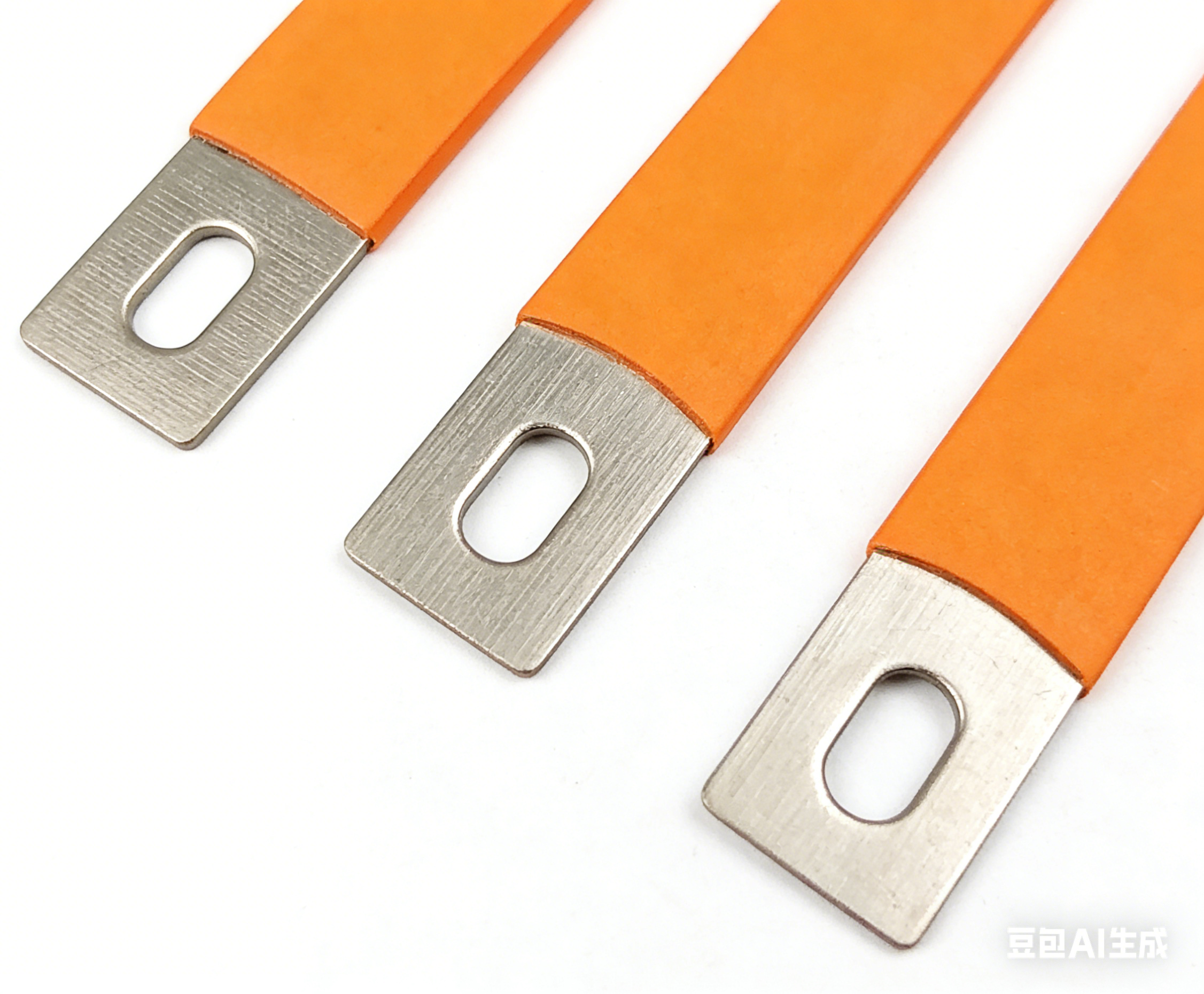 橙色硬质绝缘层软连接（叠层铜箔款）-2